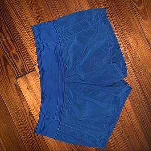 Blue a lululemon shorts